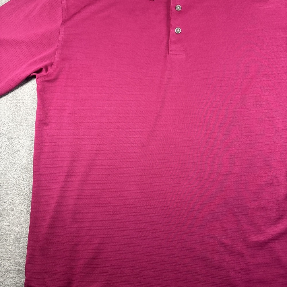 Pro Tour Coolplay Golf Polo Pink Short Sleeve Shirt Stretch Men's Size XLT - Picture 5 of 10